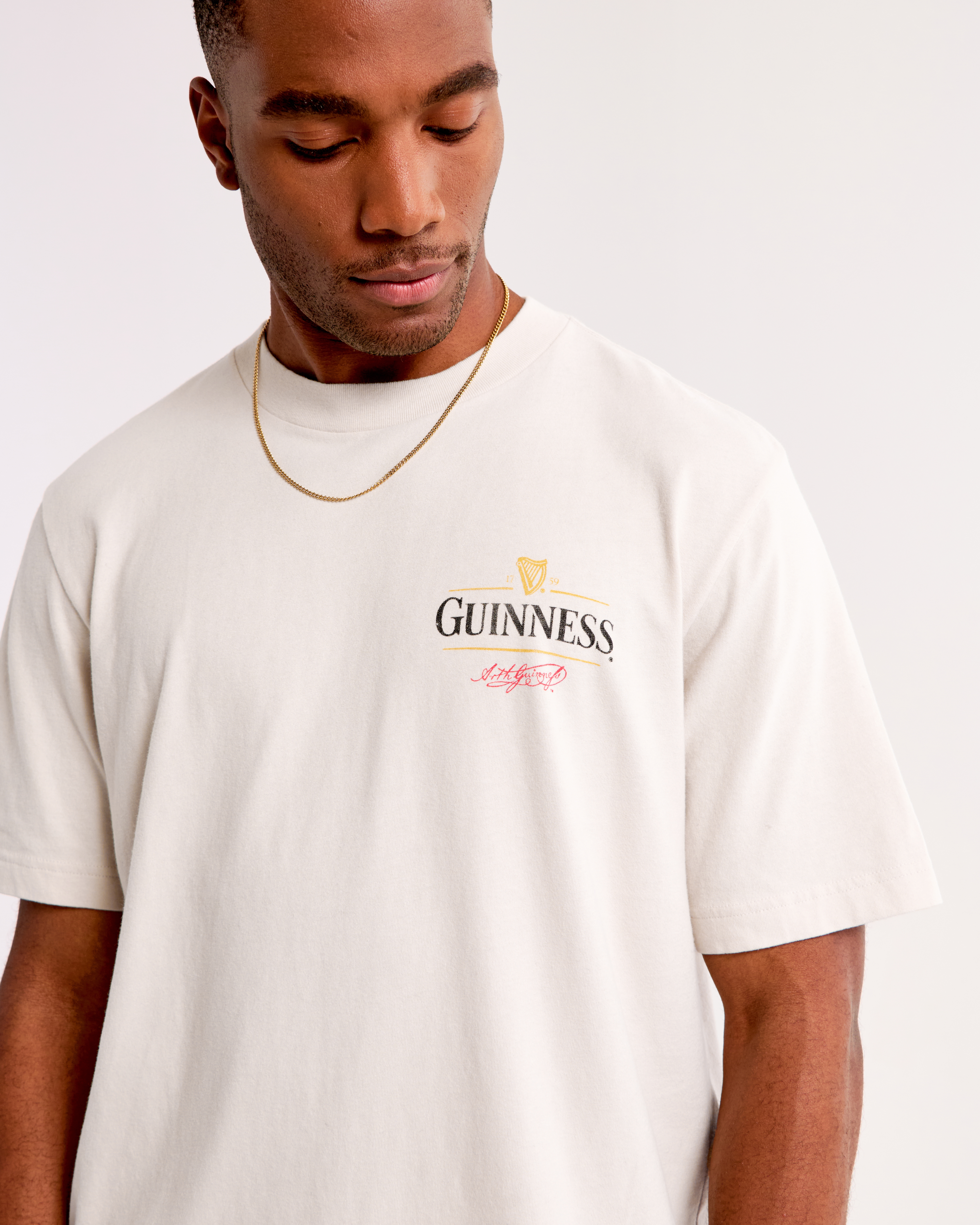 Men s Guinness Vintage Inspired Graphic Tee Men s Sale Abercrombie