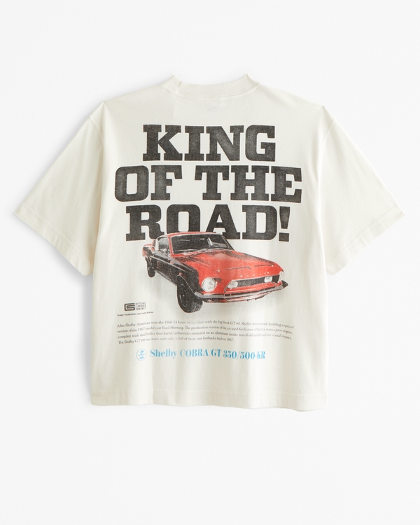 Cropped Shelby Cobra Graphic Tee