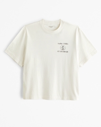 Cropped Shelby Cobra Graphic Tee