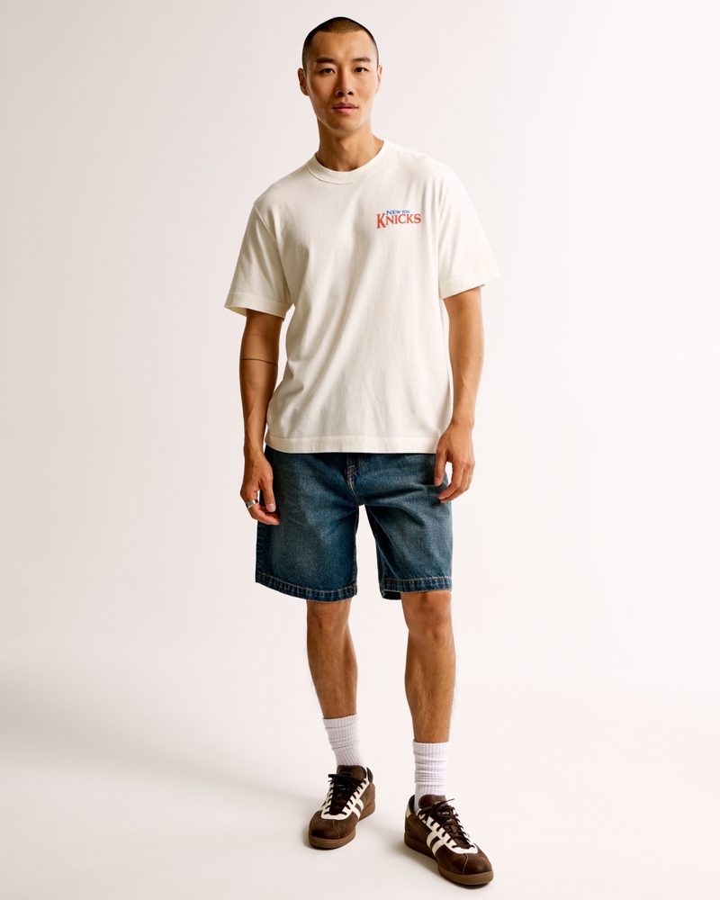 New York Knicks Vintage-Inspired Graphic Tee