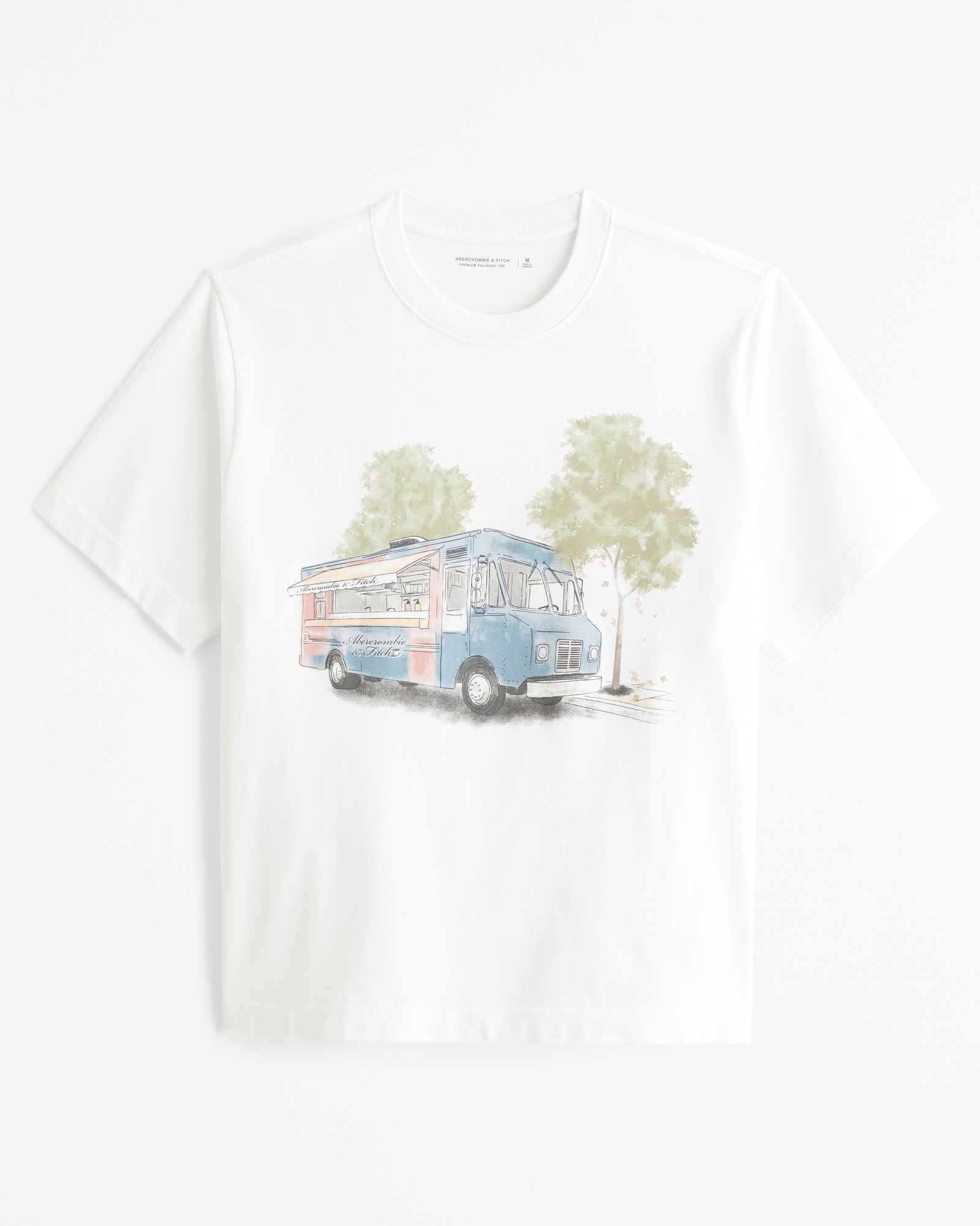 Premium Polished Graphic Logo Tee