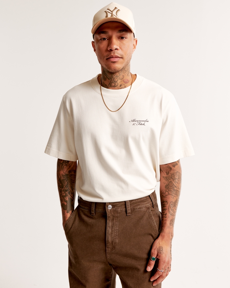 Premium Polished Graphic Logo Tee