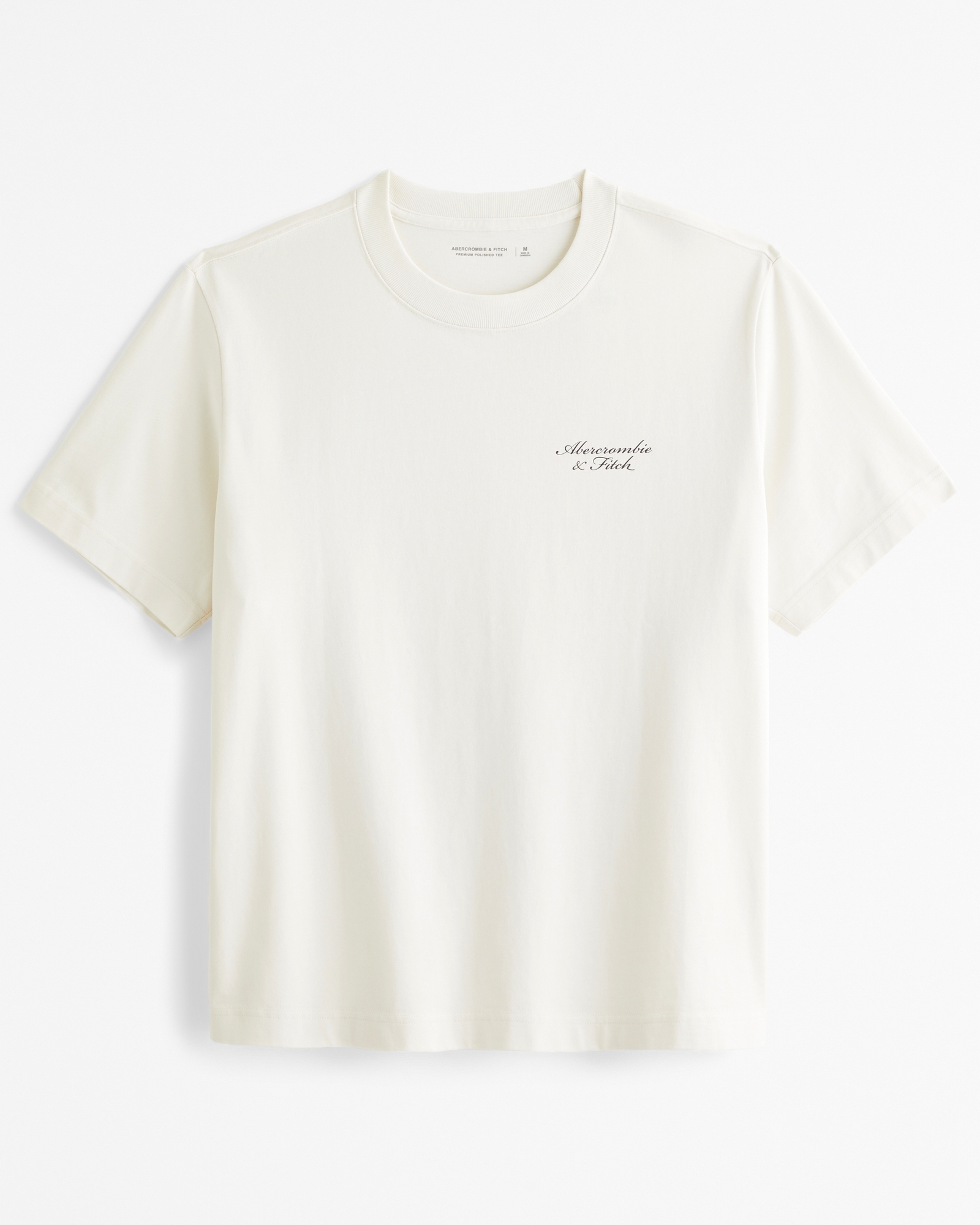 Herren Tee mit kleinem Premium-Polish-Grafiklogo | Herren 