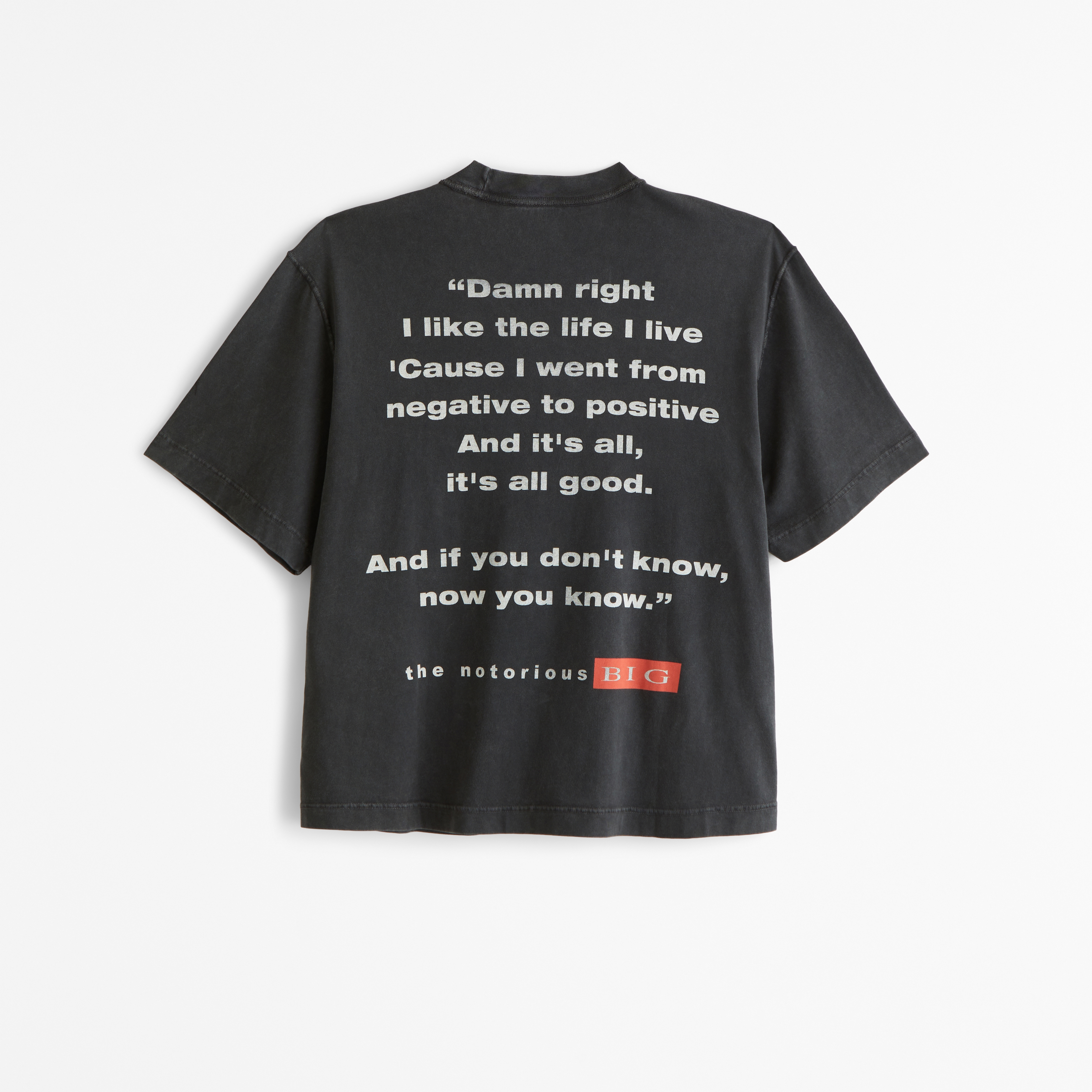 Men's Cropped Notorious B.I.G. Graphic Tee | Men's Sale