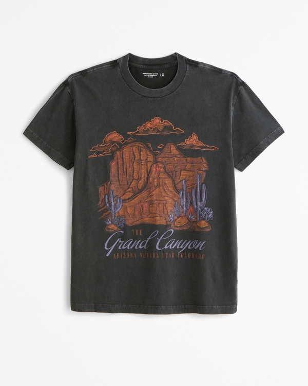 Grand Canyon Graphic Tee, Black