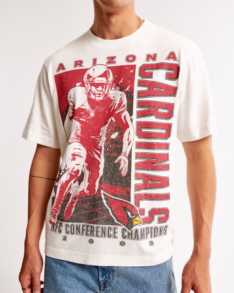 Arizona Cardinals Vintage-Inspired Graphic Tee