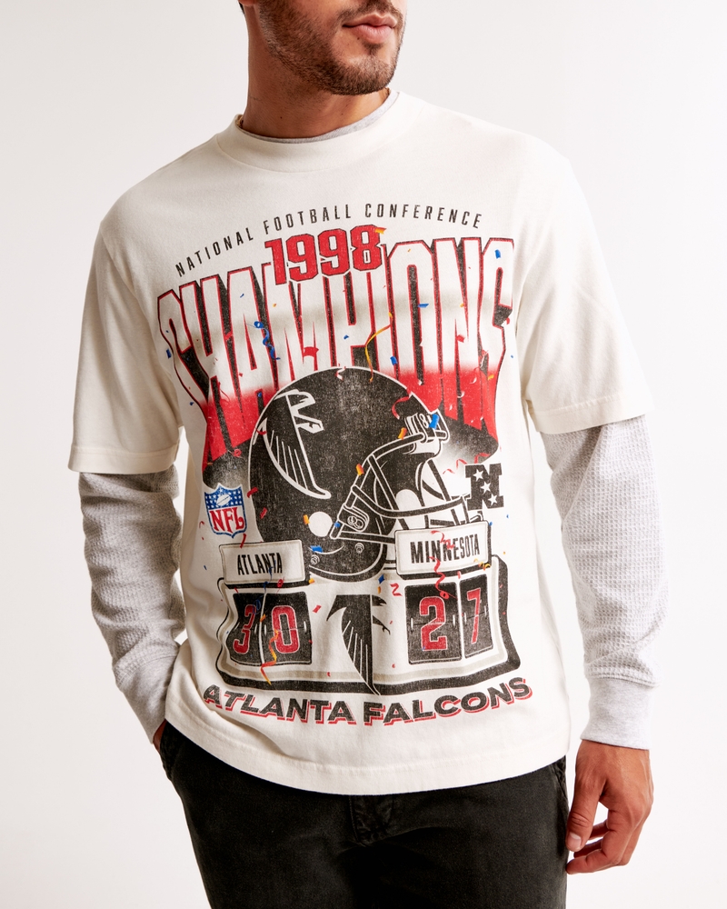 Atlanta Falcons Vintage-Inspired Graphic Tee
