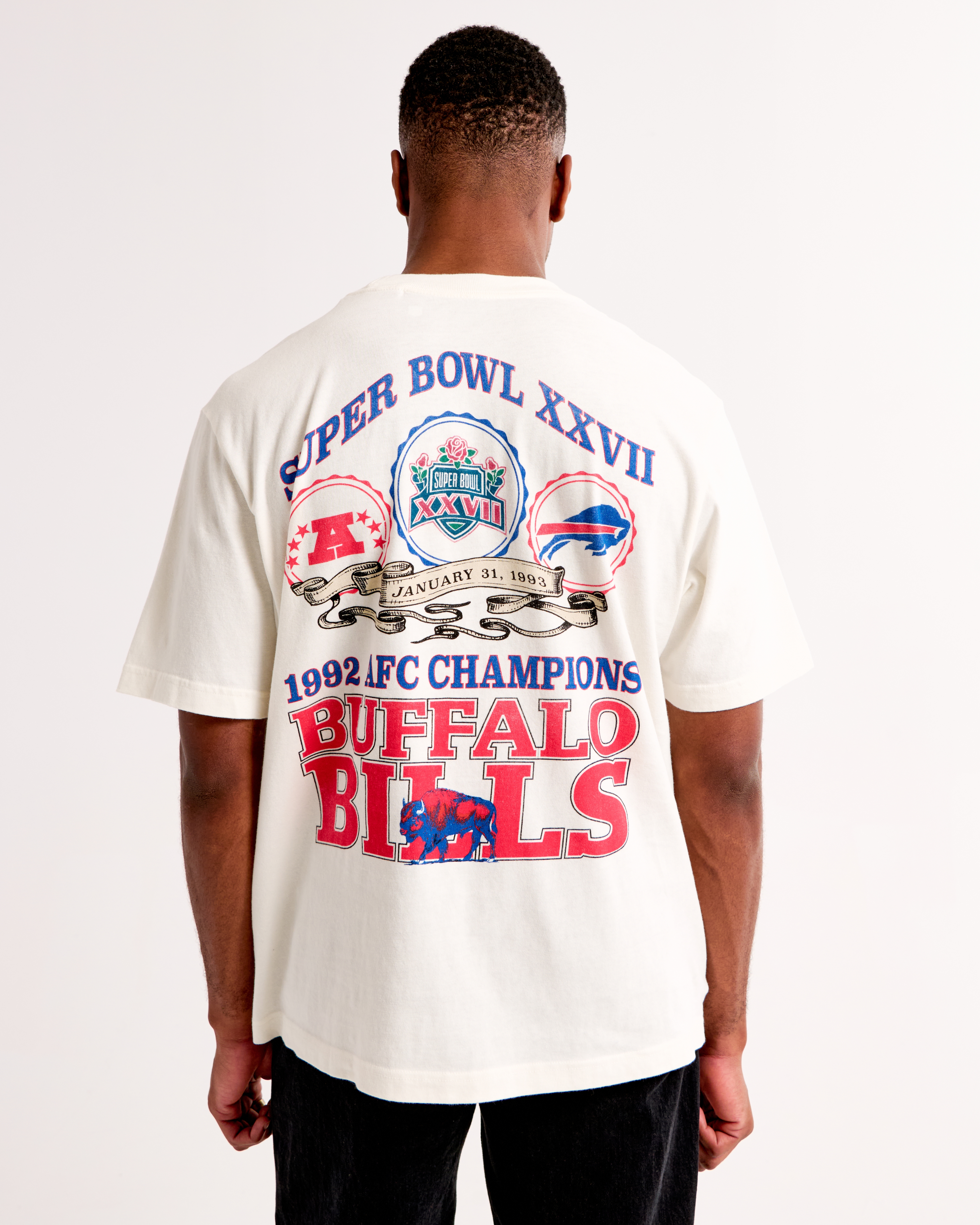 Buffalo Bills Vintage Inspired Graphic Tee