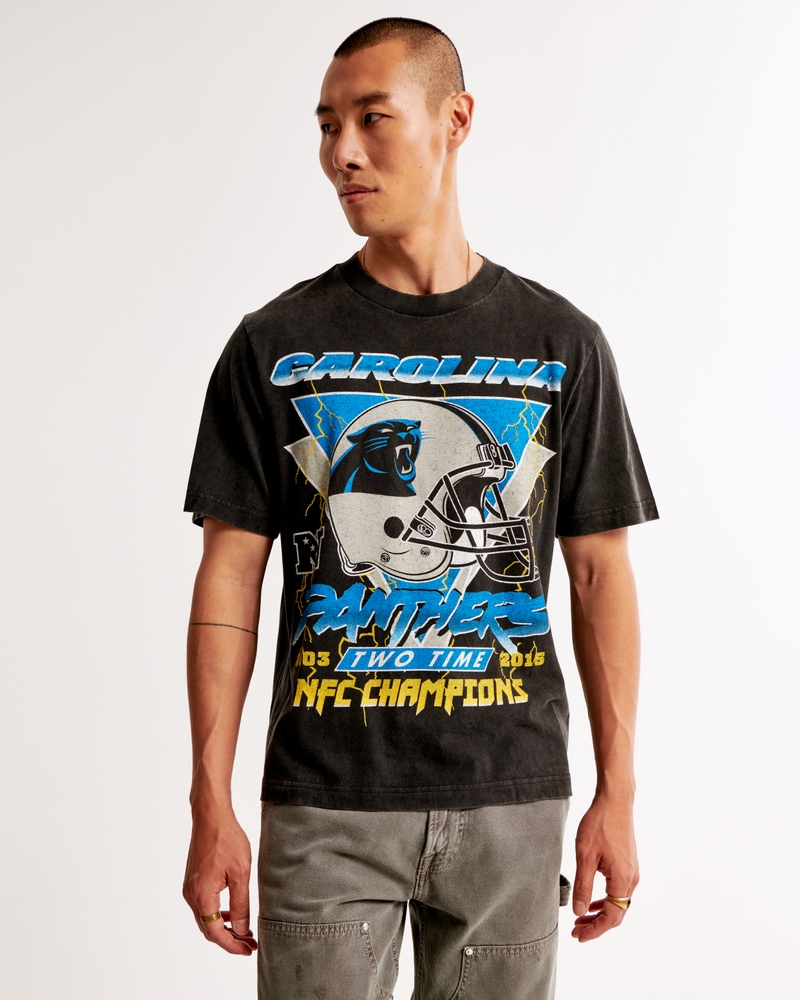 Men's Carolina Panthers Vintage-Inspired Graphic Tee | Men's