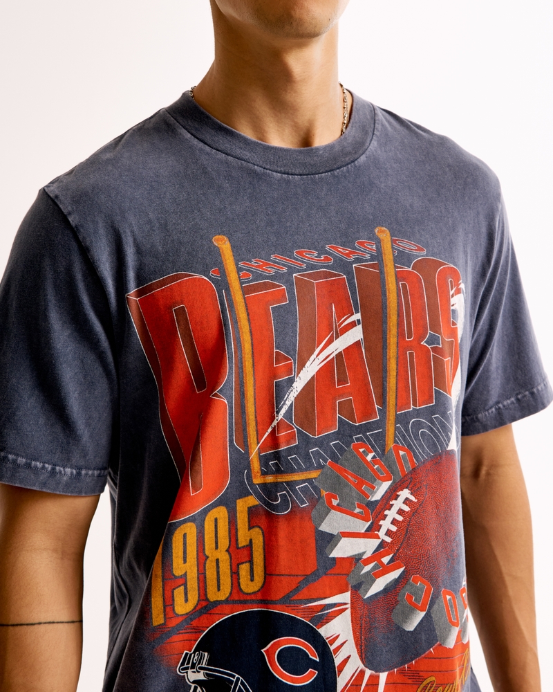 Chicago Bears Vintage-Inspired Graphic Tee