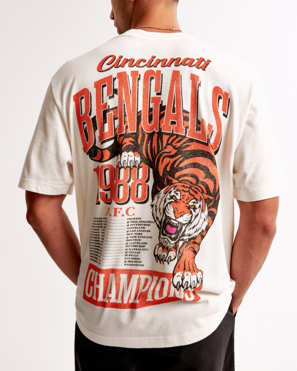 Men's Cincinnati Bengals Vintage-Inspired Graphic Tee | Men's