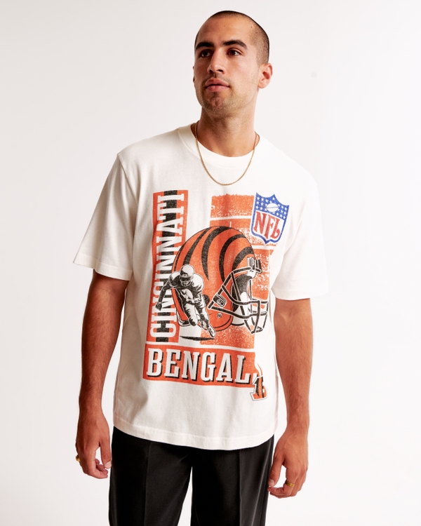 Men's Cincinnati Bengals Vintage-Inspired Graphic Tee | Men's