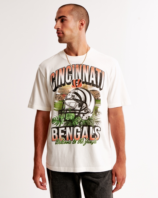 Cincinnati Bengals Vintage-Inspired Graphic Tee