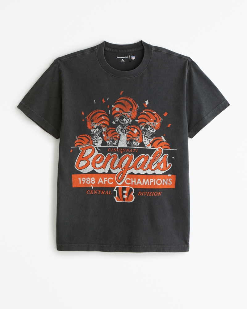 Men's Cincinnati Bengals Graphic Tee | Men's Tops | Abercrombie.com
