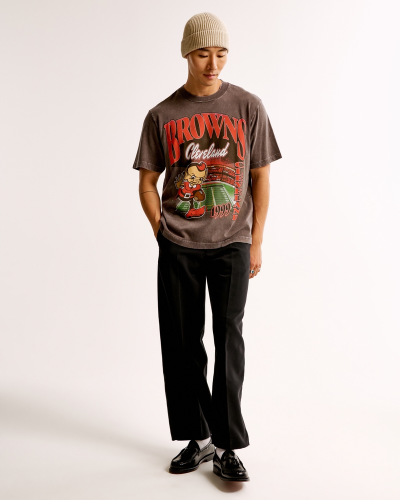 Men's Cleveland Browns Vintage-Inspired Graphic Tee | Men's