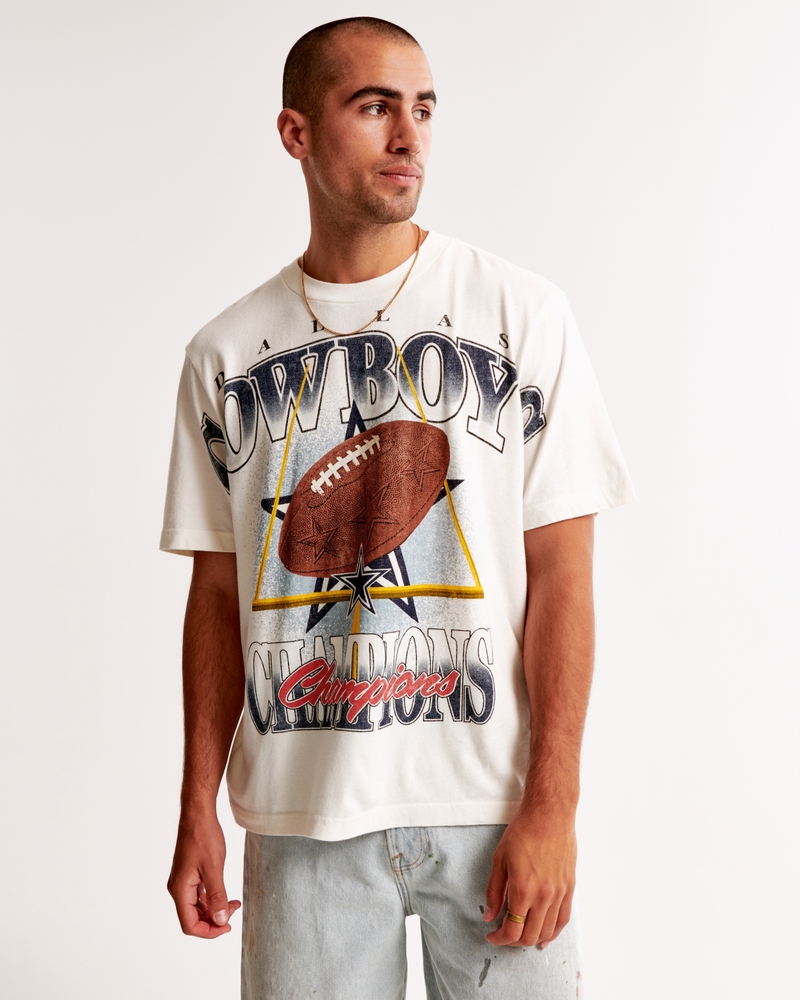 Dallas Cowboys Vintage-Inspired Graphic Tee