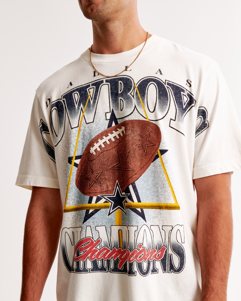 Dallas Cowboys Vintage-Inspired Graphic Tee