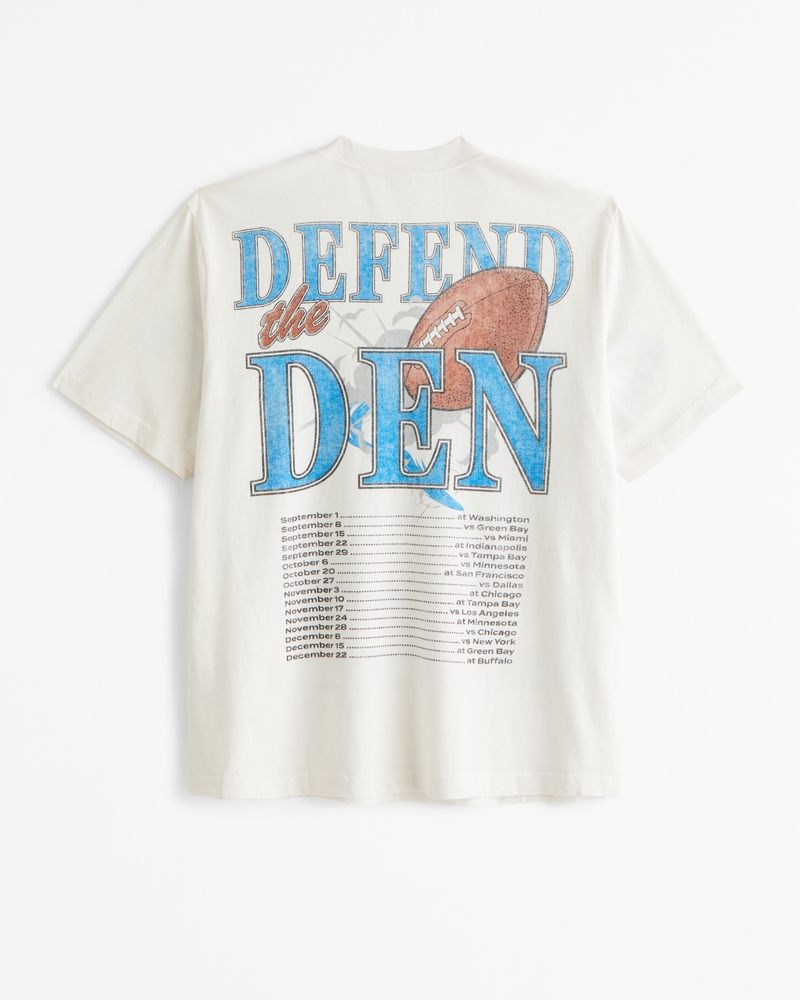 Detroit Lions Vintage-Inspired Graphic Tee
