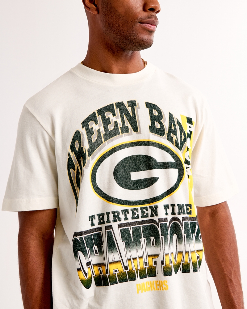 Men's Green Bay Packers Vintage-Inspired Graphic Tee | Men's