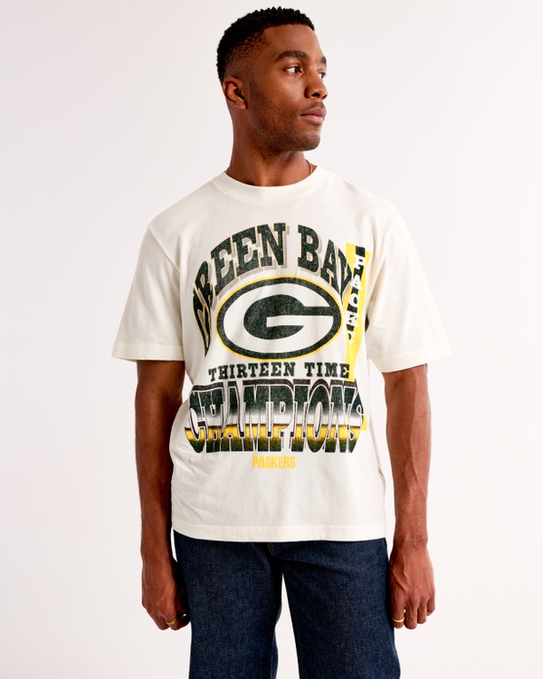 Green Bay Packers Vintage-Inspired Graphic Tee