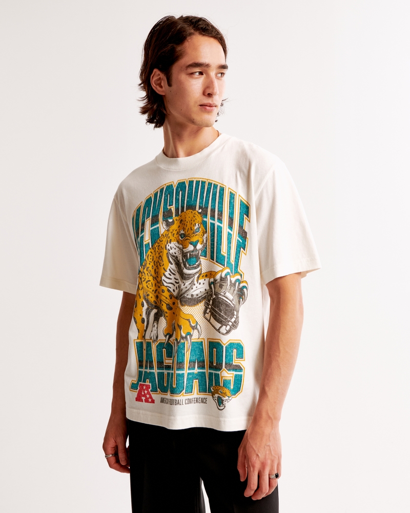 Jacksonville Jaguars Vintage-Inspired Graphic Tee