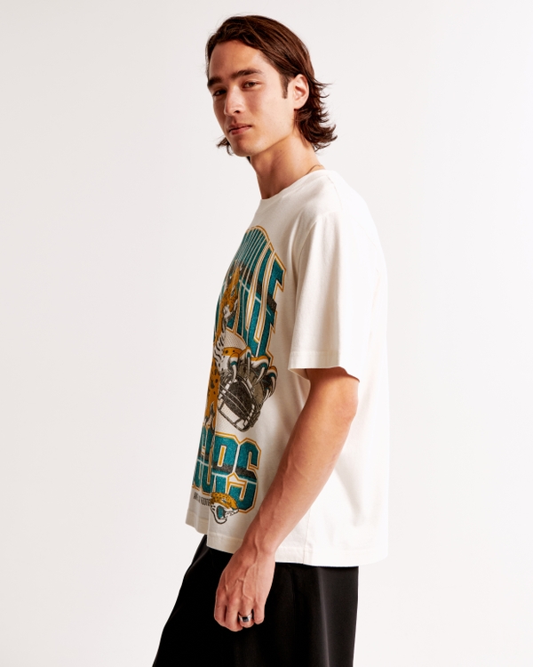 Men's Jacksonville Jaguars Vintage-Inspired Graphic Tee | Men's