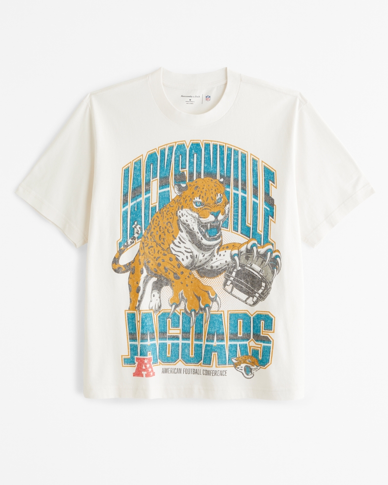 Men's Jacksonville Jaguars Vintage-Inspired Graphic Tee