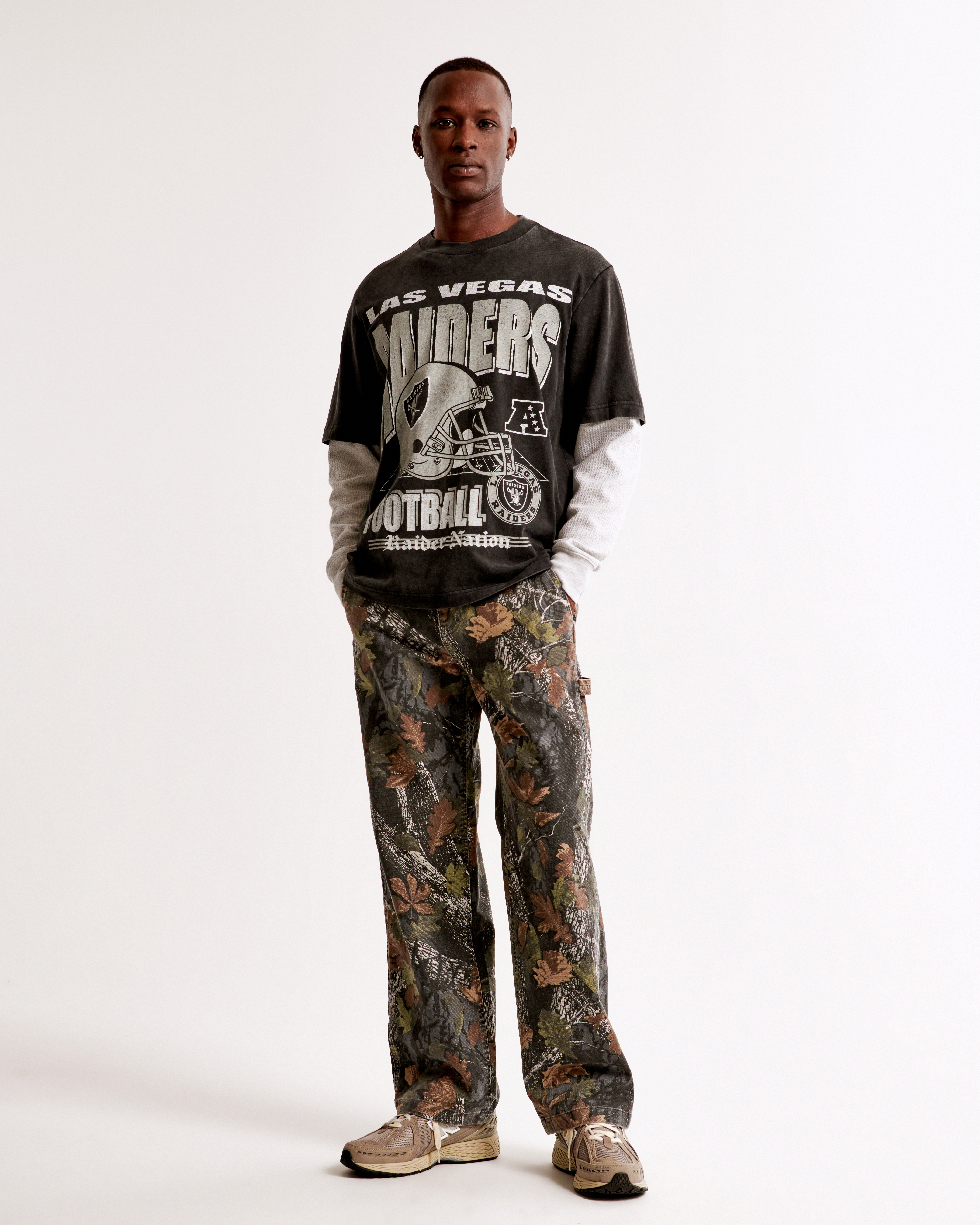 Men's Las Vegas Raiders Vintage-Inspired Graphic Tee | Men's