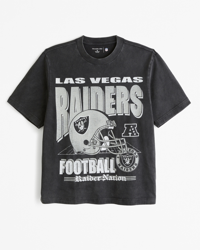Las Vegas Raiders Vintage-Inspired Graphic Tee