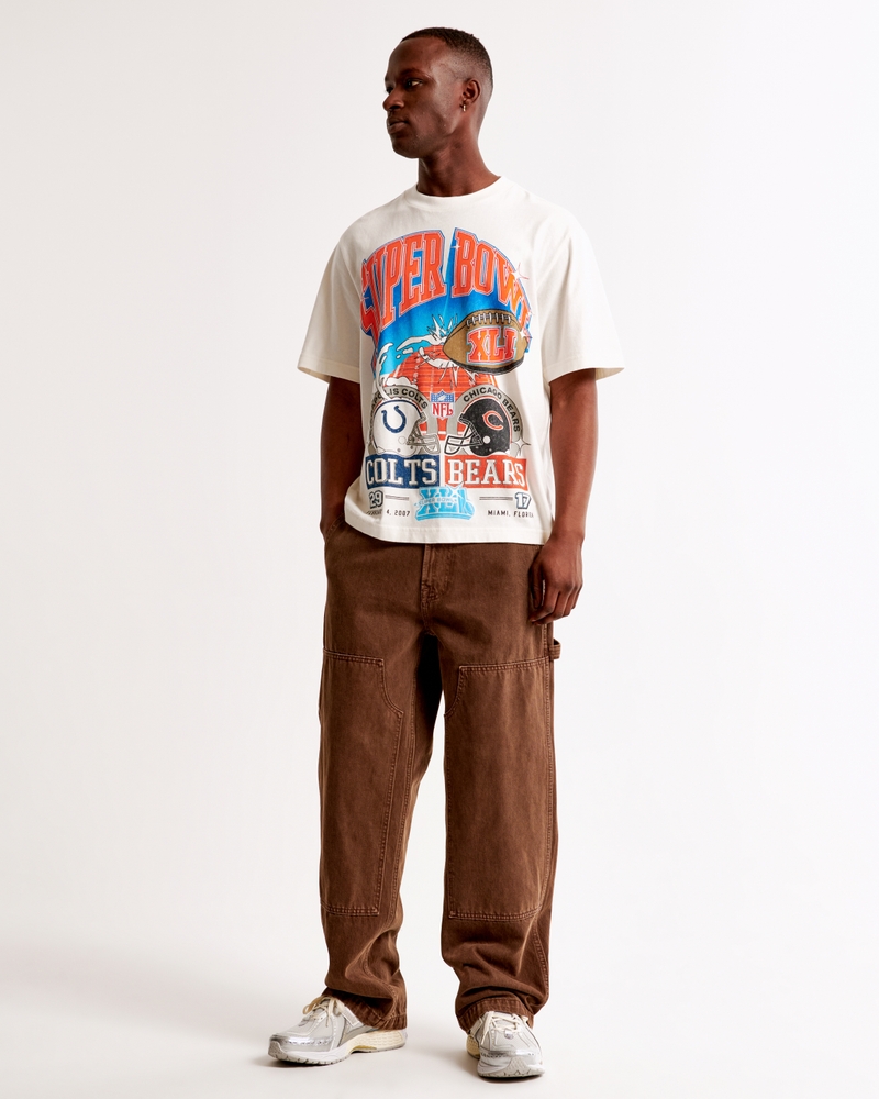 Super Bowl Vintage-Inspired Graphic Tee