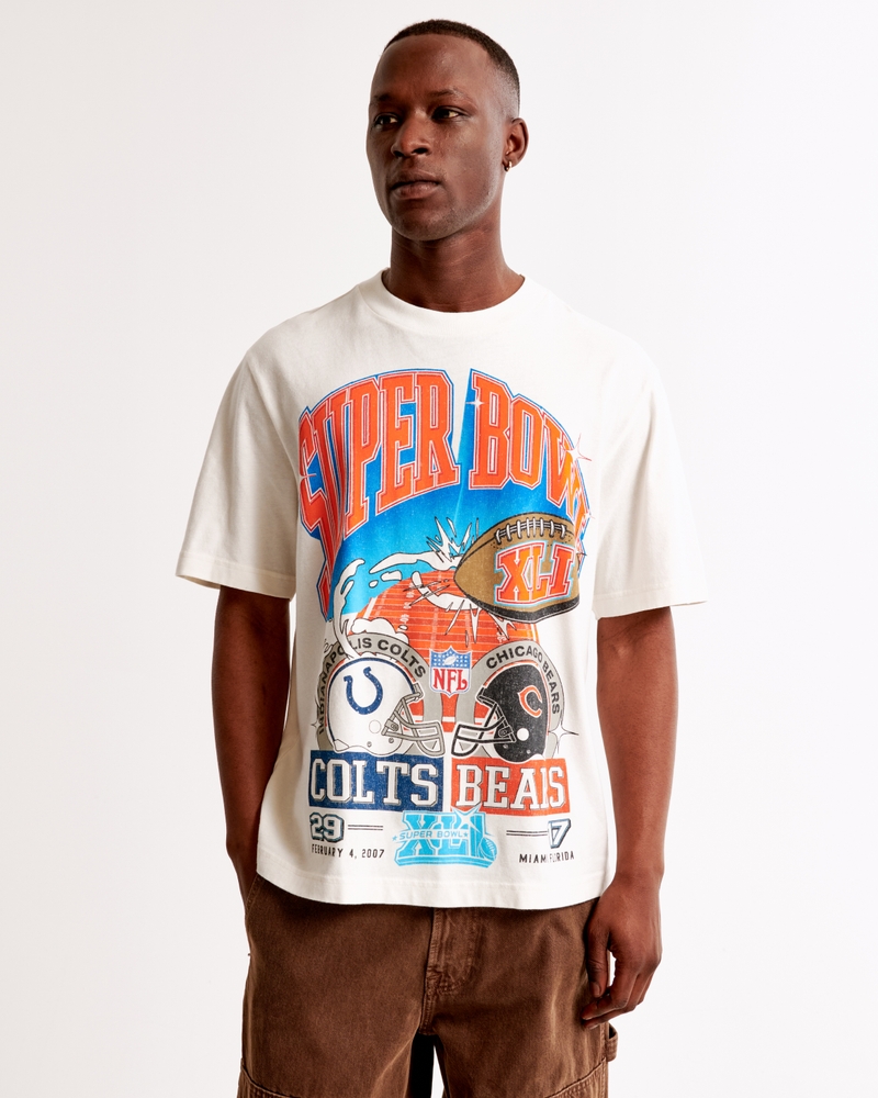 Super Bowl Vintage-Inspired Graphic Tee