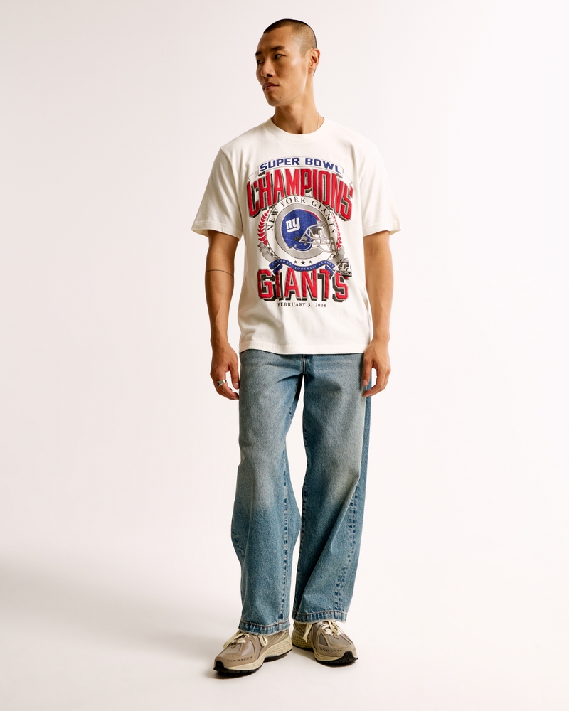 New York Giants Vintage-Inspired Graphic Tee
