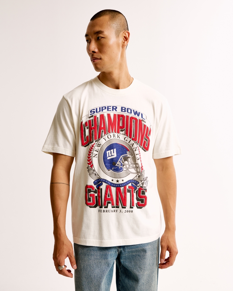New York Giants Vintage-Inspired Graphic Tee