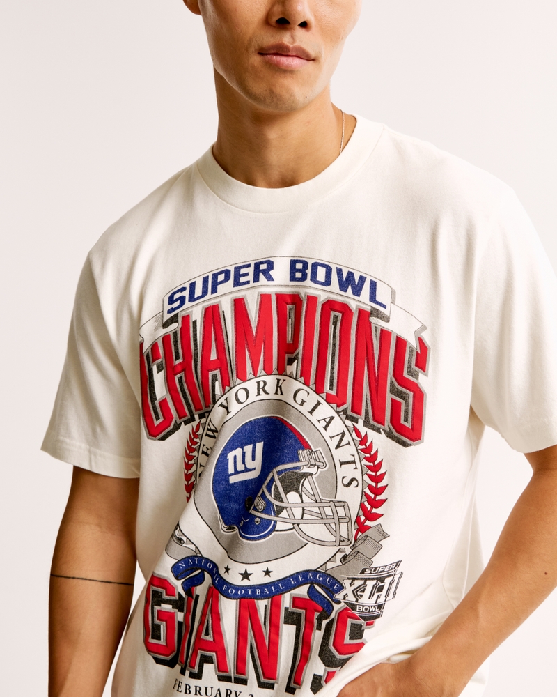 New York Giants Vintage-Inspired Graphic Tee