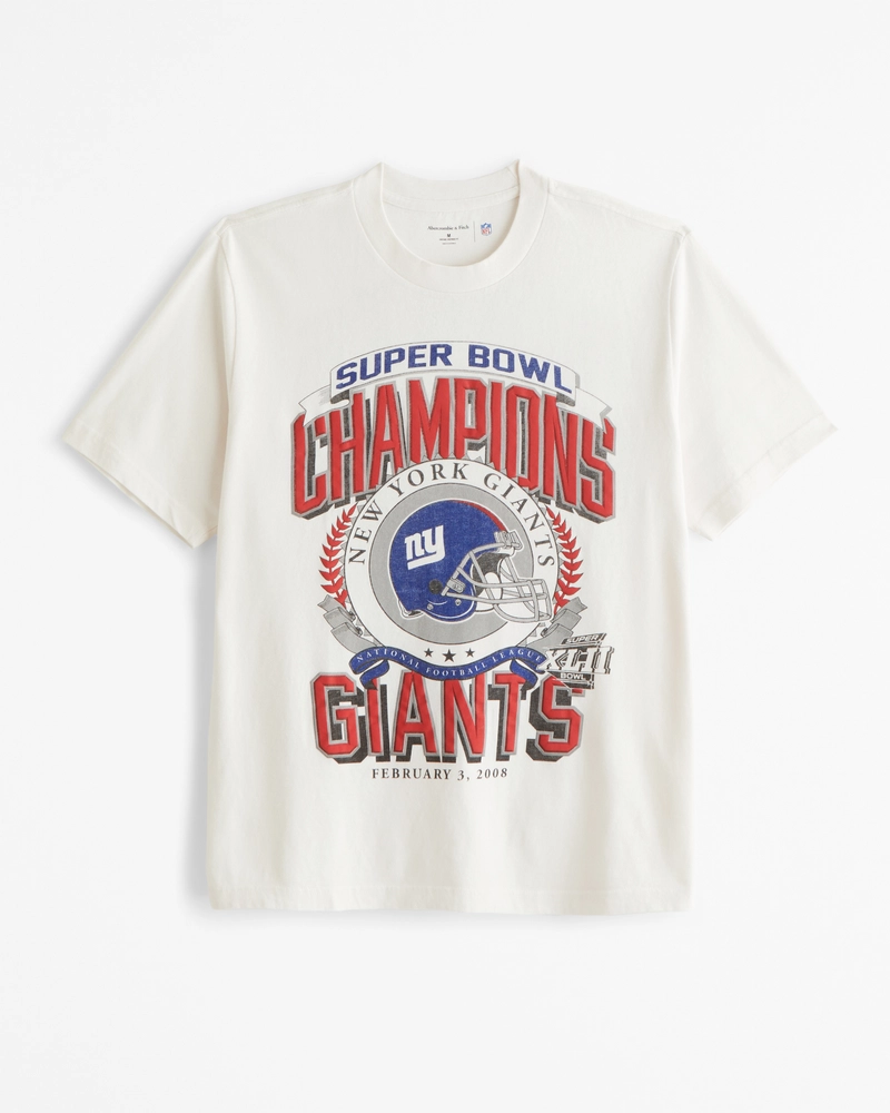 New York Giants Vintage-Inspired Graphic Tee