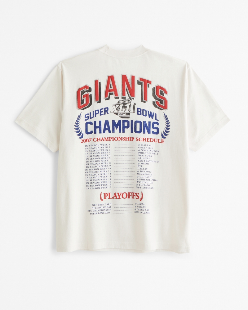 Men's New York Giants Vintage-Inspired Graphic Tee Men's Tops