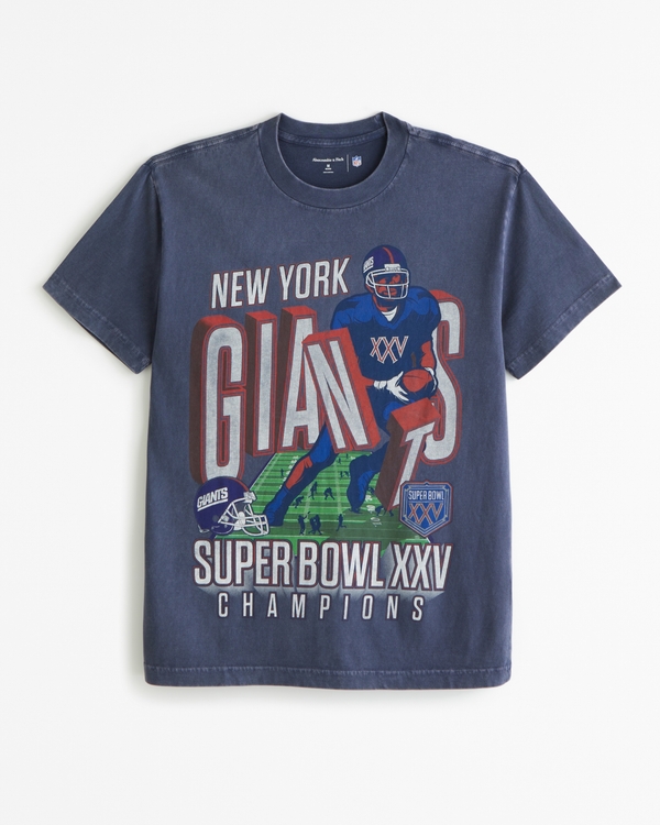 New York Giants Graphic Tee, Sapphire - Giants view 1