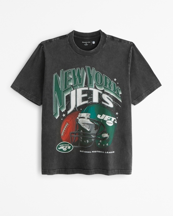 New York Jets Vintage-Inspired Graphic Tee