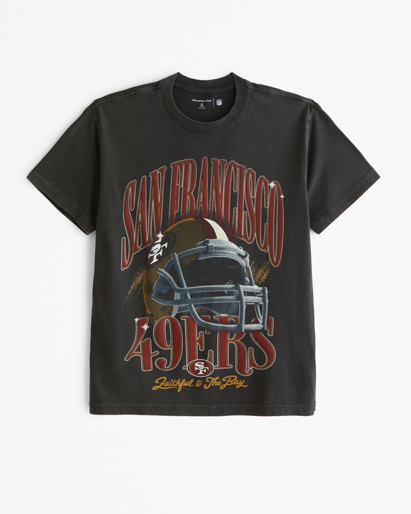San Francisco 49ers Graphic Tee, Black view 1