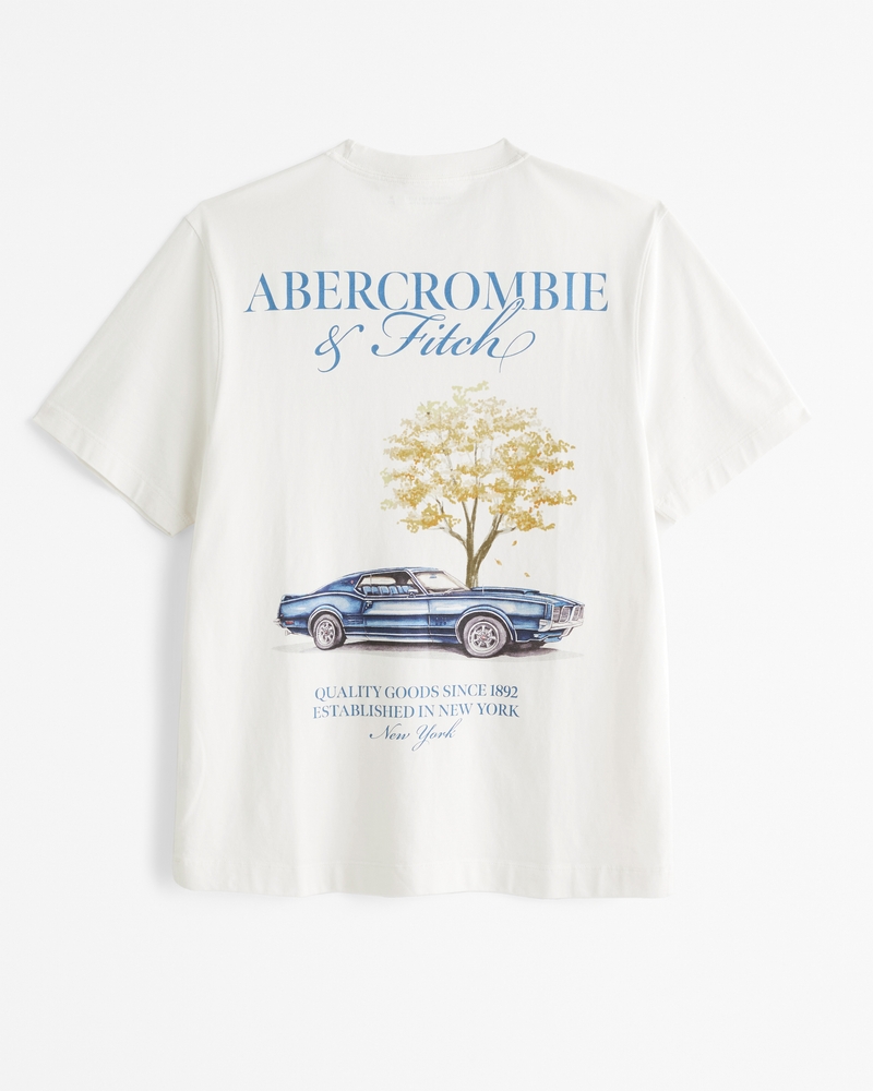 Tシャツ・カットソー abercrombie & fitch Classic Polished Graphic Logo Tee Men's Classic Polished Graphic Logo Tee | Men's A&F Logo