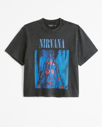 Nirvana sliver shirt top