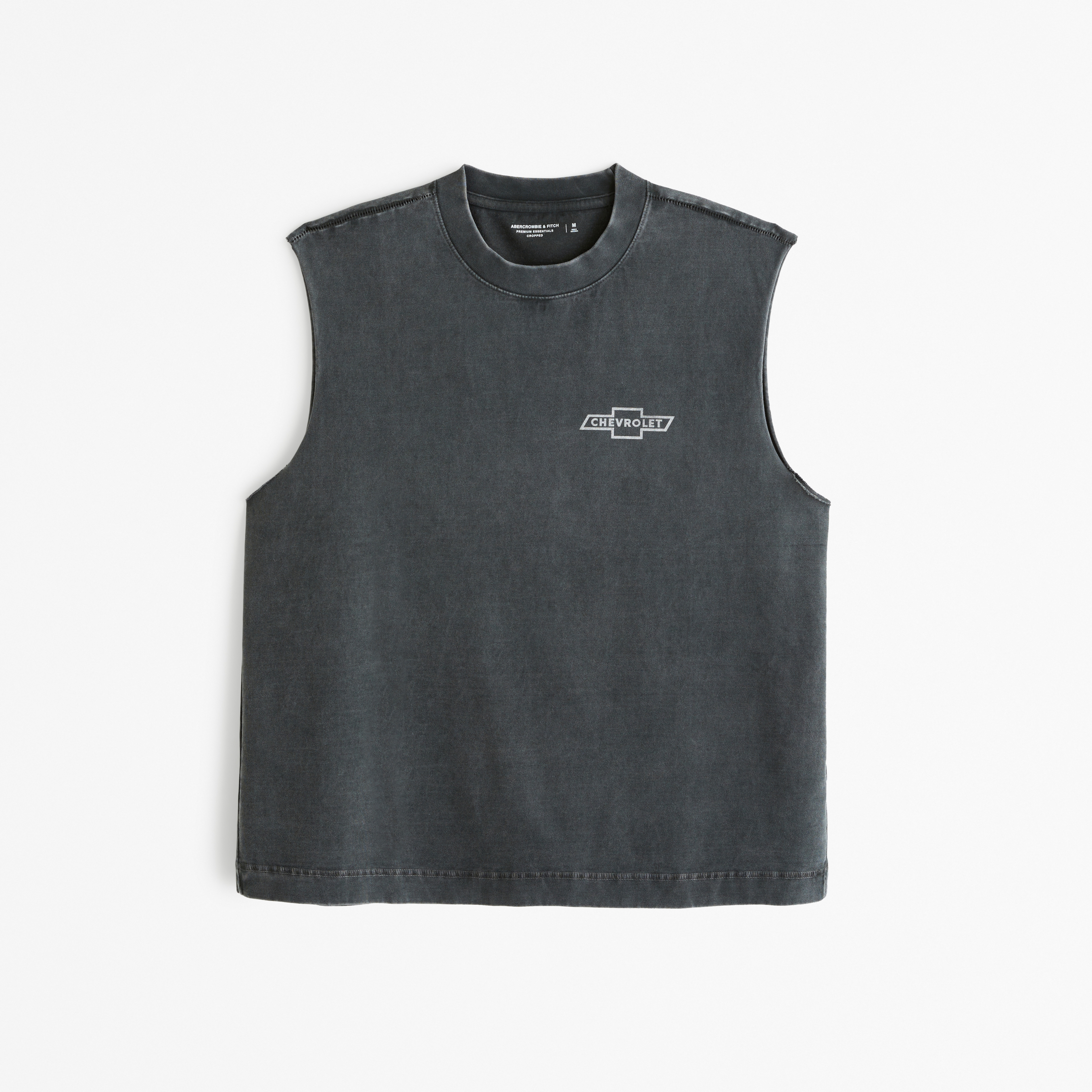 Tシャツ・カットソー Abercrombie & Fitch Premium Cropped Waylon Jennings Tank Men's Premium Heavyweight Cropped Waylon Jennings Tank