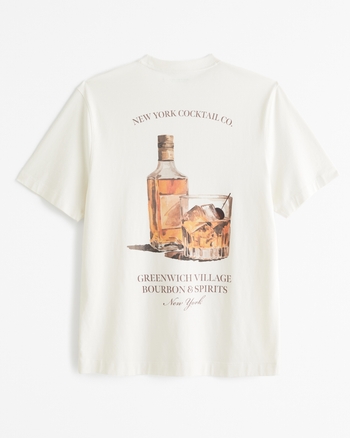 【UMBRO】Late Checkout Cocktail Graphic Short Sleeve T-Shirt KIC_123-4167-0159-101_prod1?
