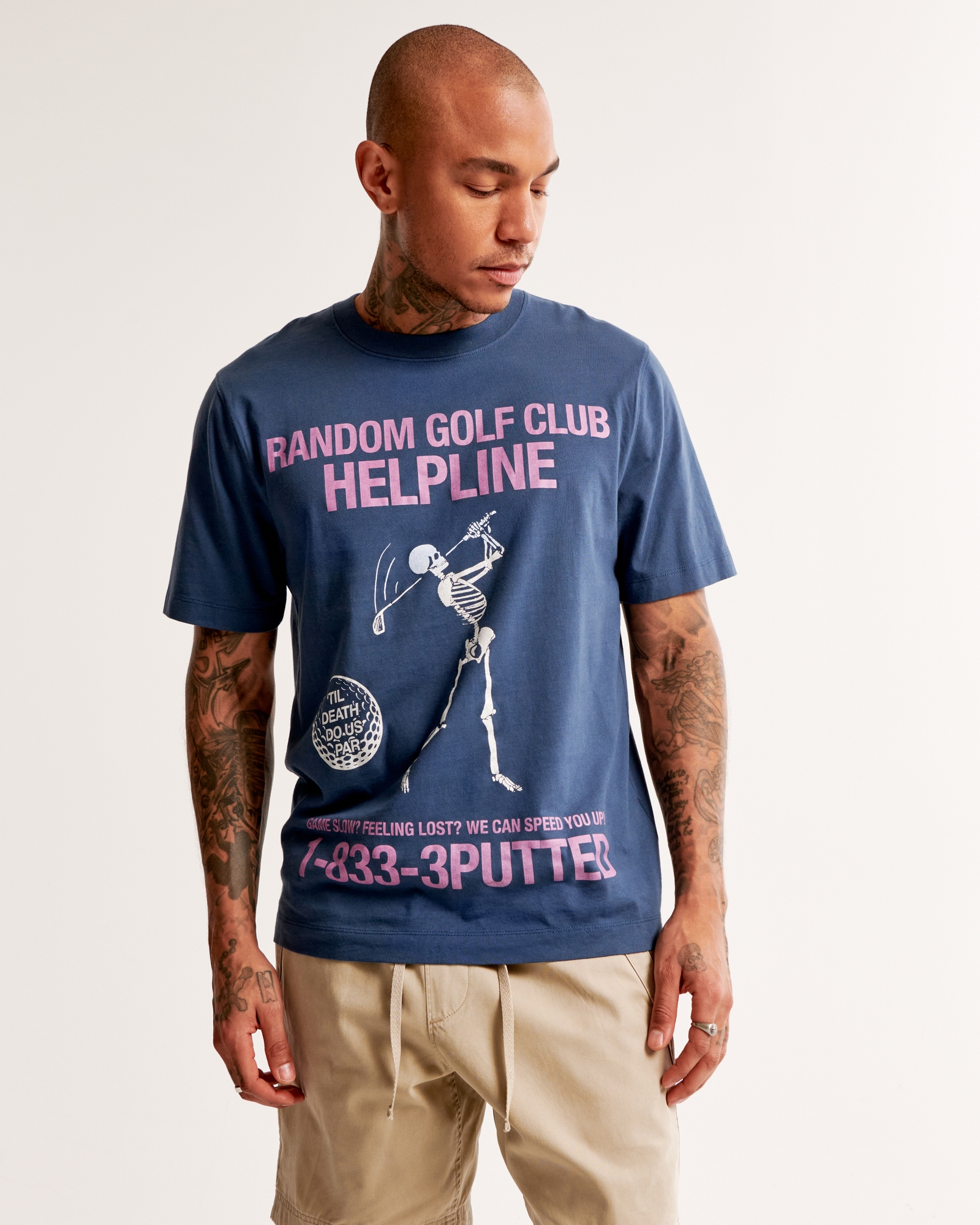 Random Golf Club Classic Polished Graphic Tee