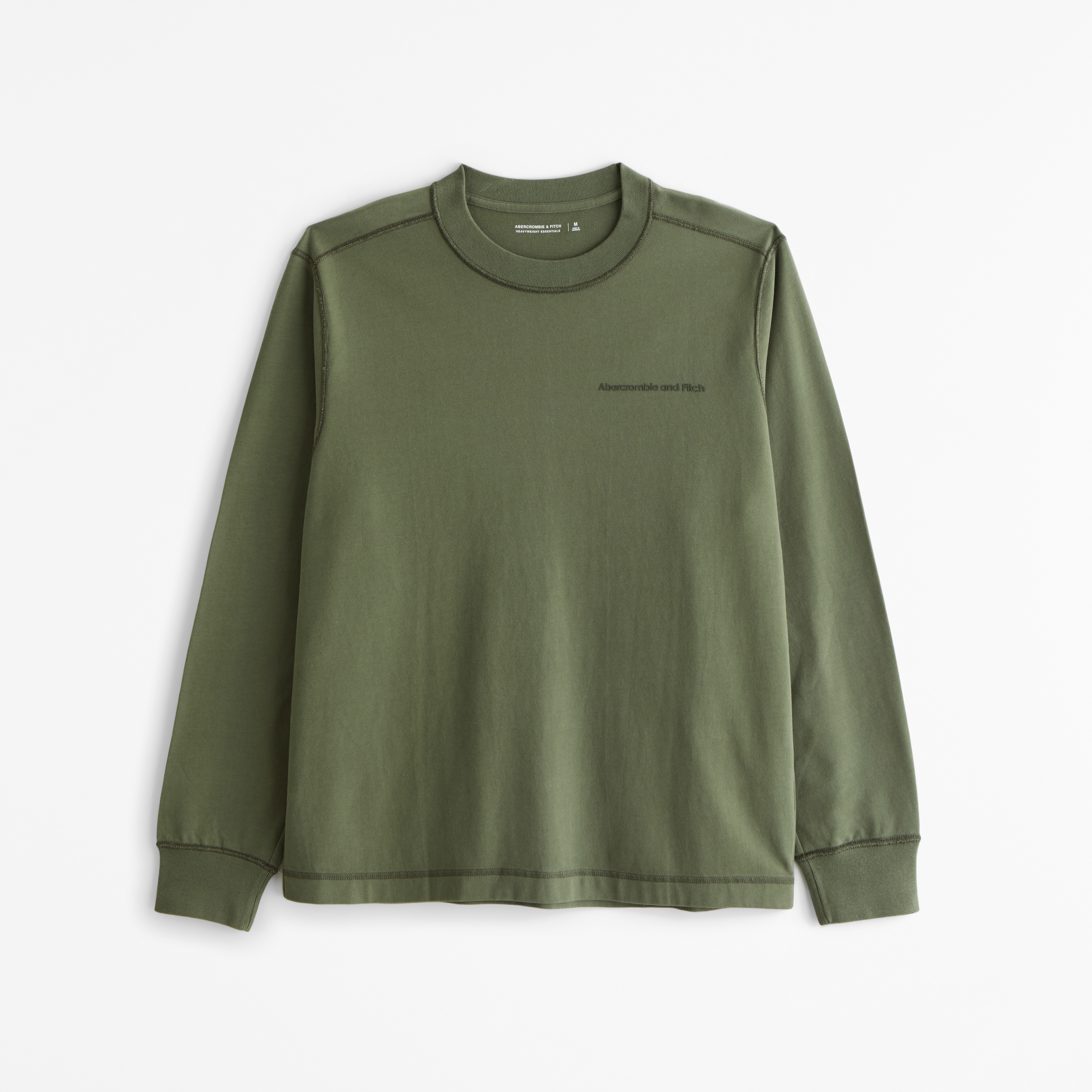 Abercrombie & Fitch ◆ ヴィンテージ風 ロゴ ロング Tシャツ Vintage Y2K Abercrombie & Fitch V-Neck Long Sleeve T-Shirt