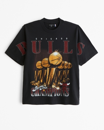 ★Abercrombie & Fitch★シカゴ ブルズ グラフィック T シャツ Men's Chicago Bulls Graphic Tee | Men's Clearance