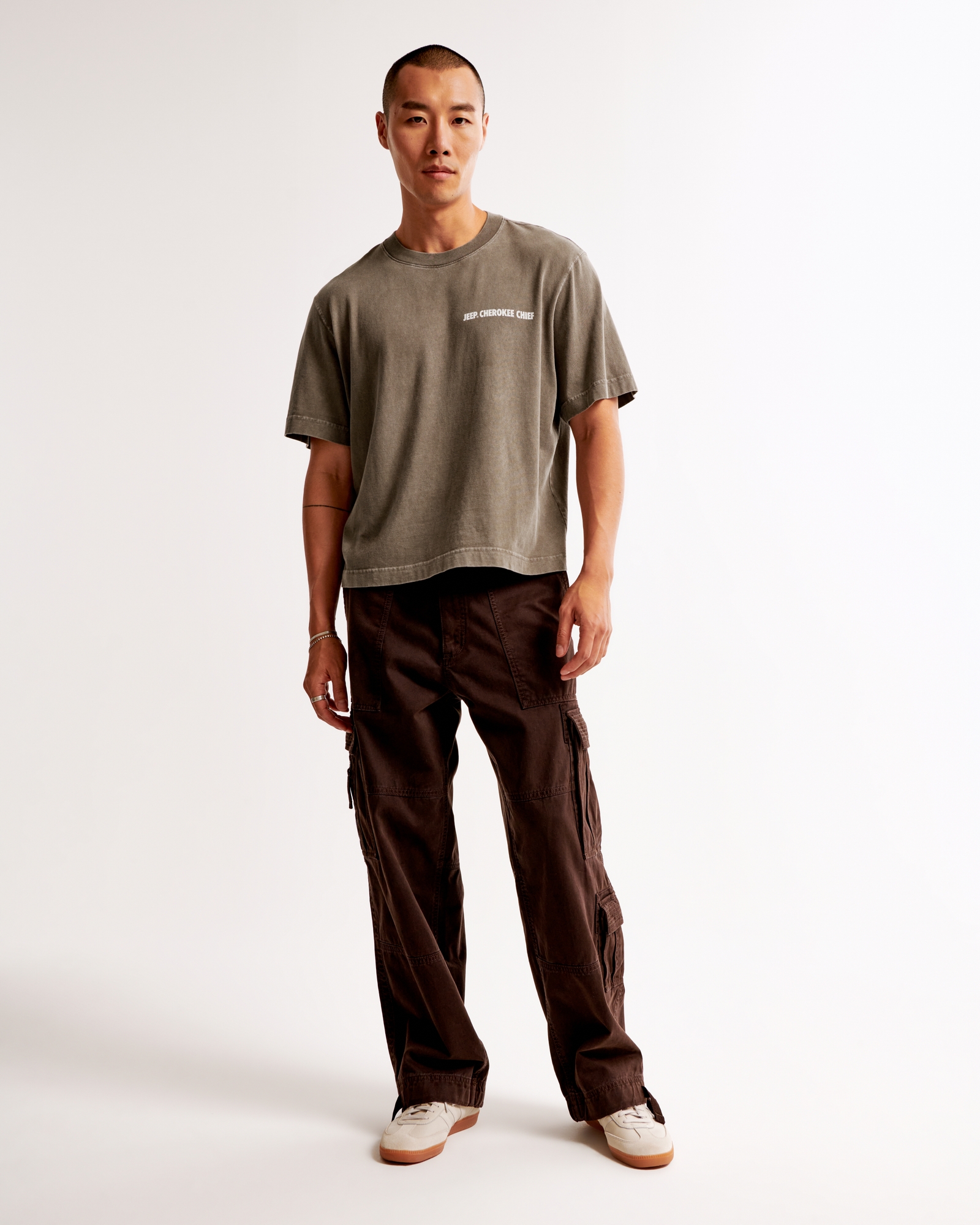 Cropped Jeep Graphic Tee