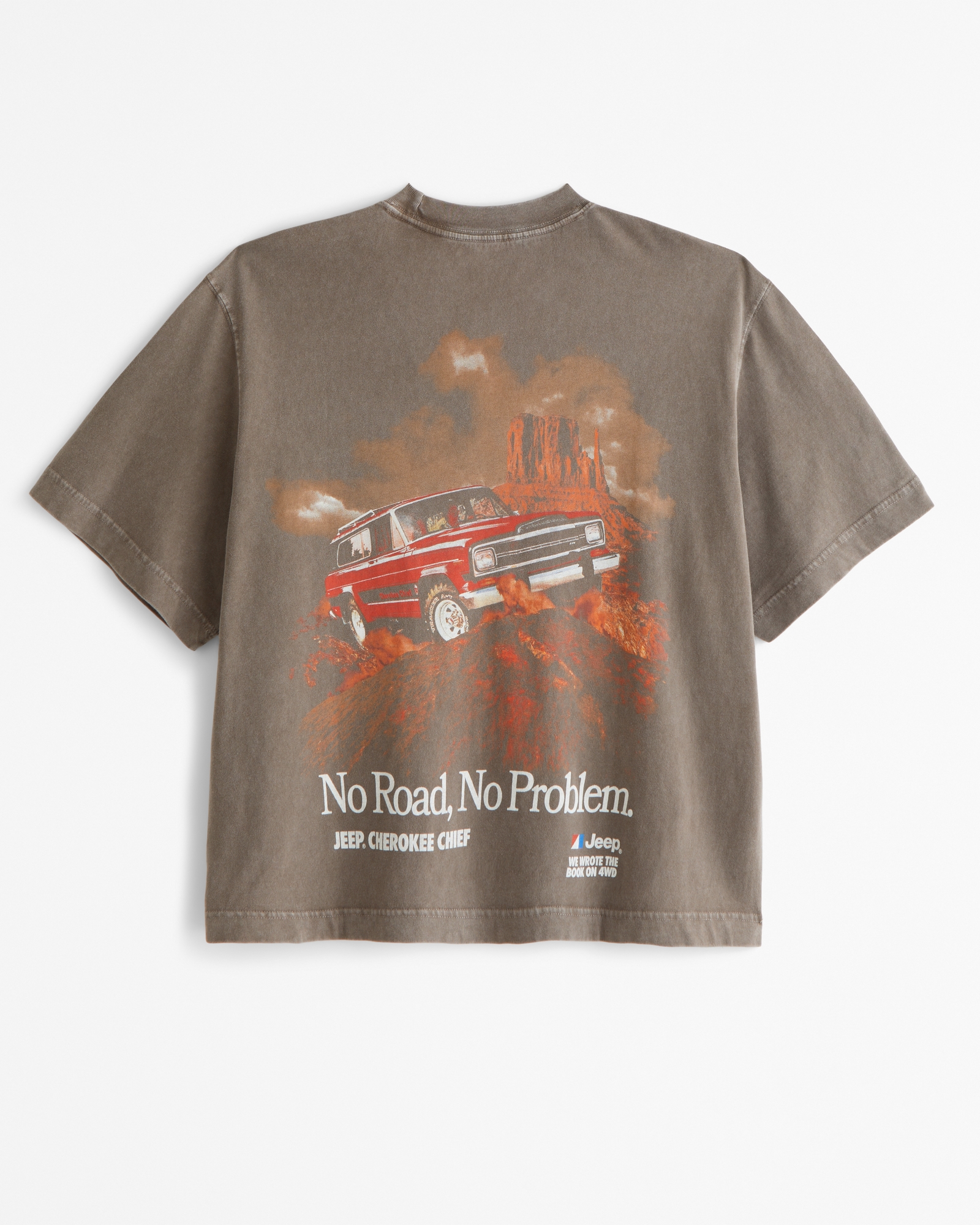 Cropped Jeep Graphic Tee