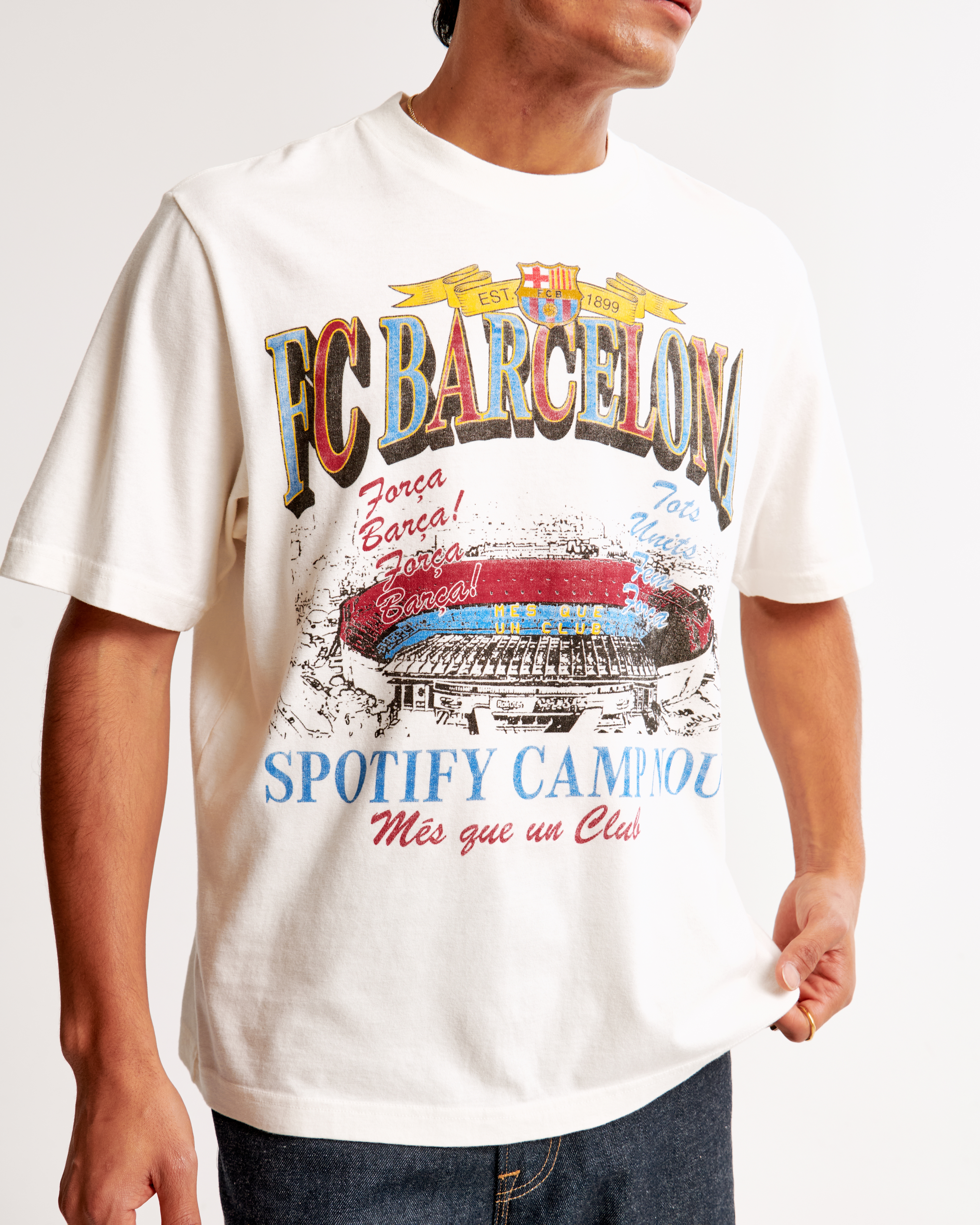 Camiseta shops barcelona vintage