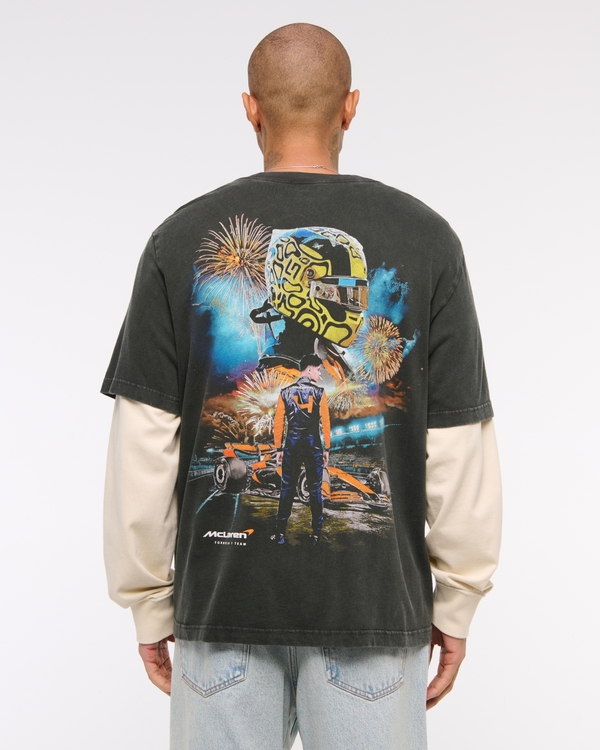 Men Graphic Tee - Metal - SM2511219B
